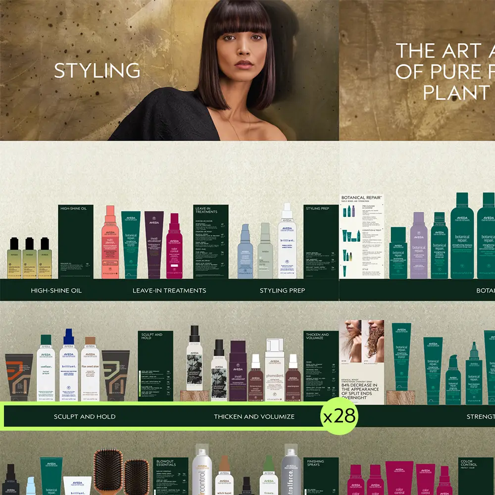 AVEDA DIAGNOSTIC STRIPS (set of 28)